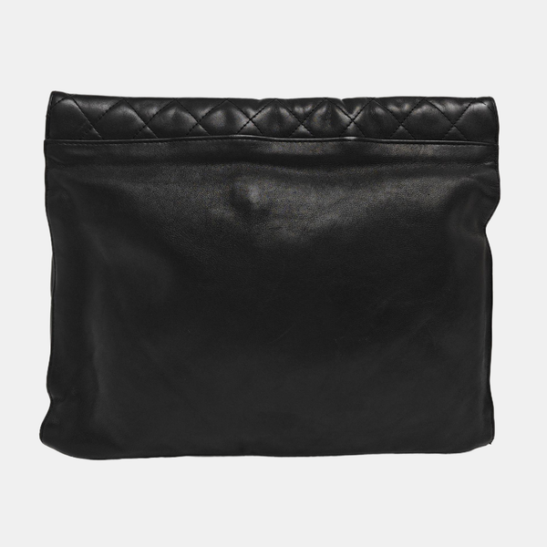 CAMBON Quilted Calfskin Black