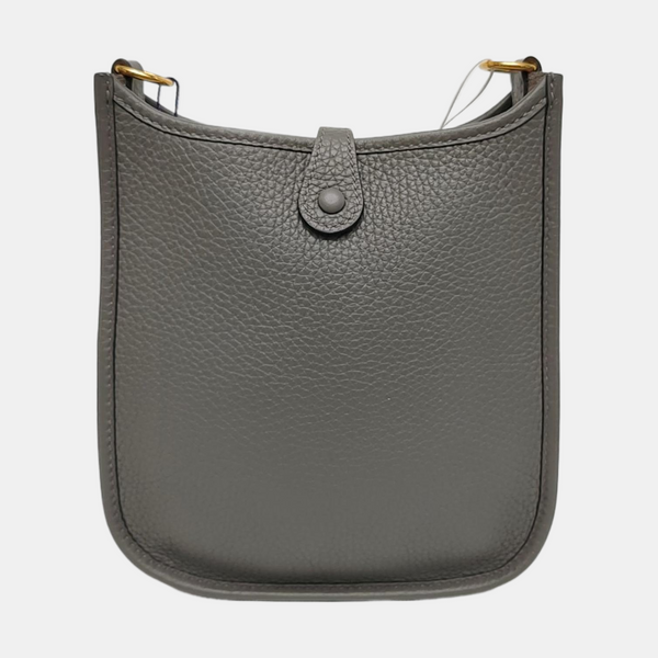 Authenticated pre-owned Evelyne TGM Clemence Grey - Shoulder Bag at Looply