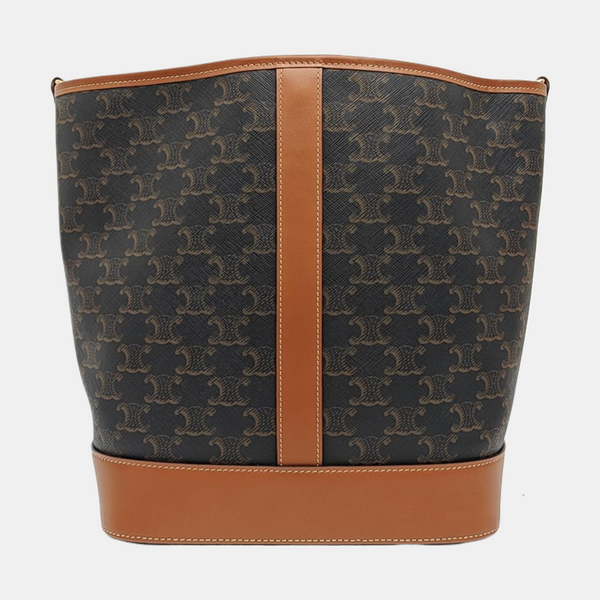 TRIOMPHE CANVAS Medium Coated Canvas Brown