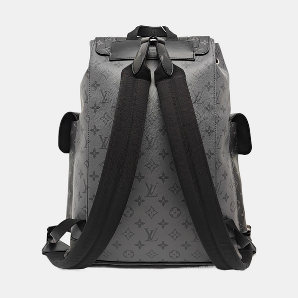 CHRISTOPHER Monogram Coated Canvas Gray