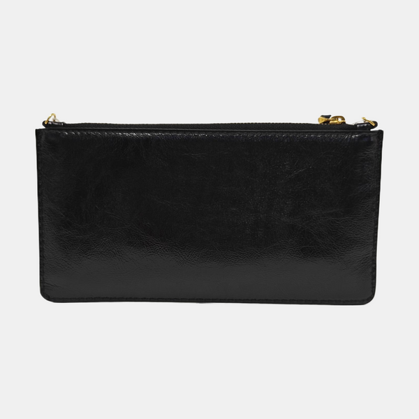 Calfskin Shoulder Bag Black