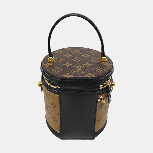 CANNES PM Monogram Coated Canvas Brown