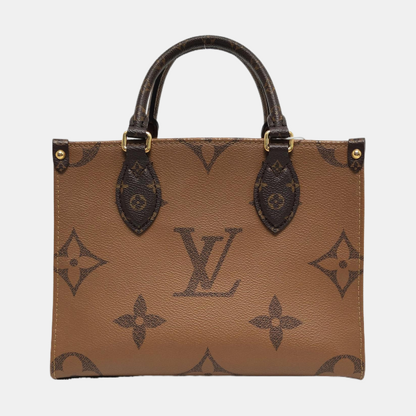 ONTHEGO PM Monogram Coated Canvas Brown