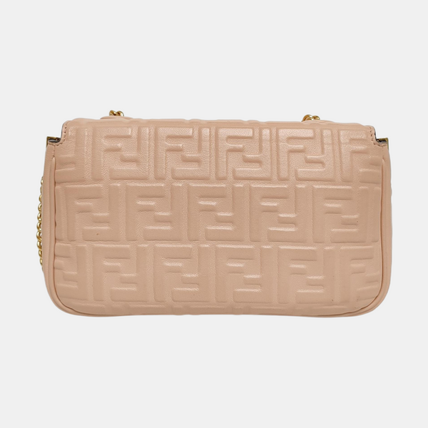 Authenticated pre-owned Baguette Medium Lambskin Pink - Shoulder Bag at Looply