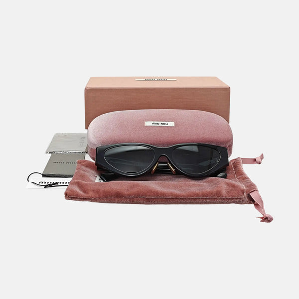 Synthetic Sunglasses Black