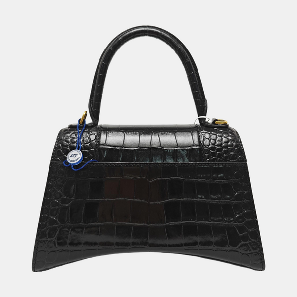 Hourglass S Calfskin Black