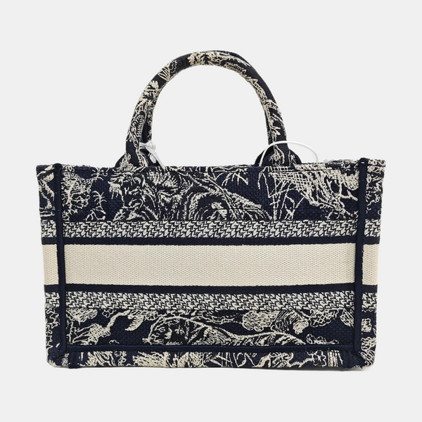 Book Tote Mini Fabric Blue