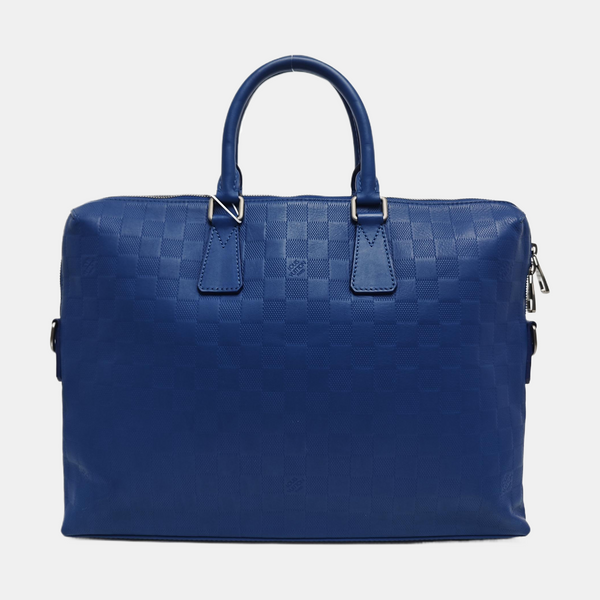 PORTE-DOCUMENTS Damier Calfskin Blue