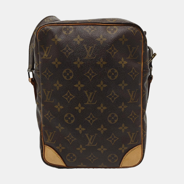 DANUBE Monogram Coated Canvas Brown