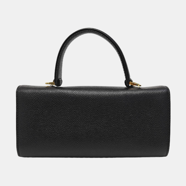 Calfskin Shoulder Bag Black