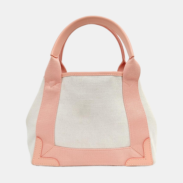 Navy Mini Canvas White