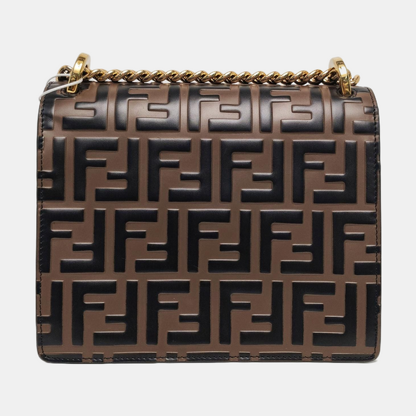 Kan U Small Calfskin Brown