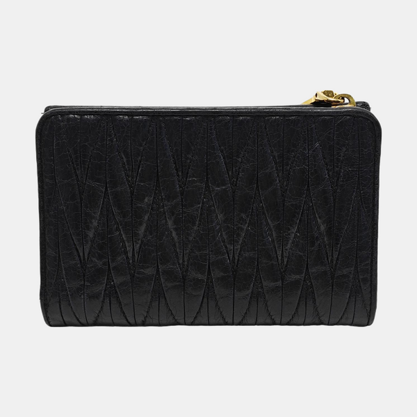 Lambskin Wallet Black