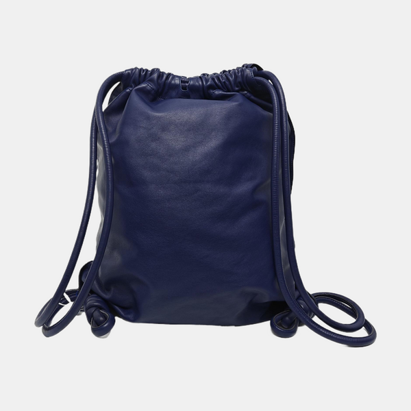 Calfskin Backpack Blue