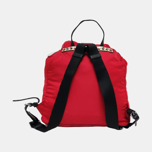 Black Nylon Nylon Red