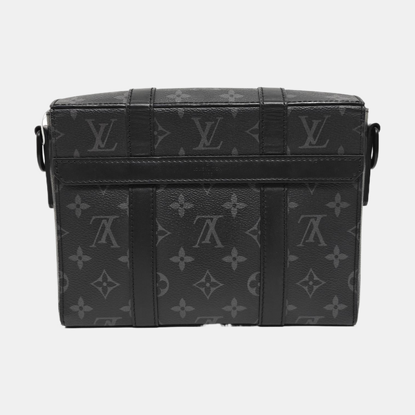 TRUNK PM Monogram Coated Canvas Black
