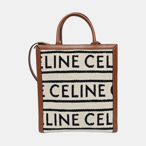 CABAS CELINE Small Fabric White