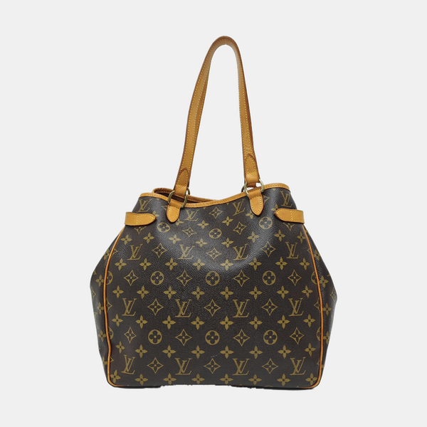 BATIGNOLLES MM Monogram Coated Canvas Brown