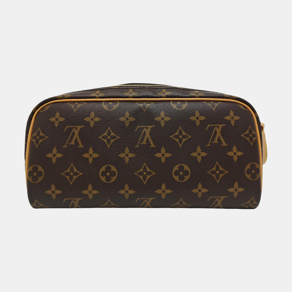 DOPP Monogram Coated Canvas Brown