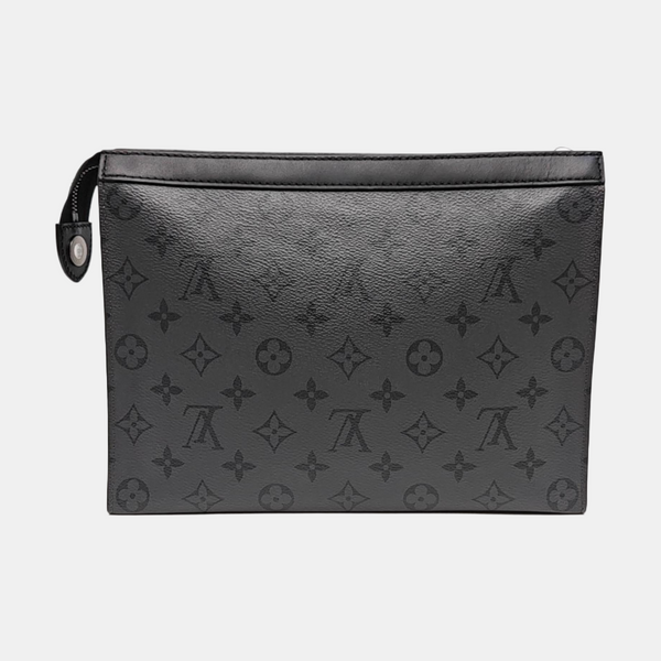 Pochette Voyag MM Monogram Coated Canvas Gray