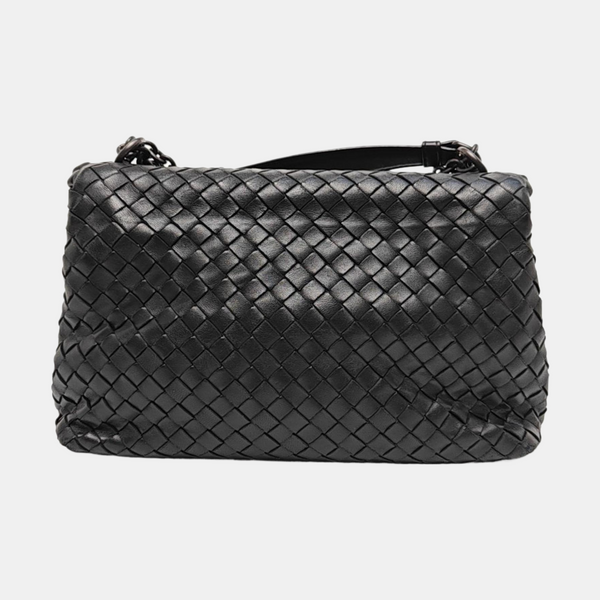 Authenticated pre-owned Olimpia Small Lambskin Black - Shoulder Bag at Looply