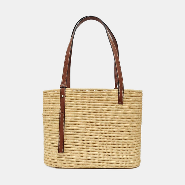 Basket Small Straw Beige
