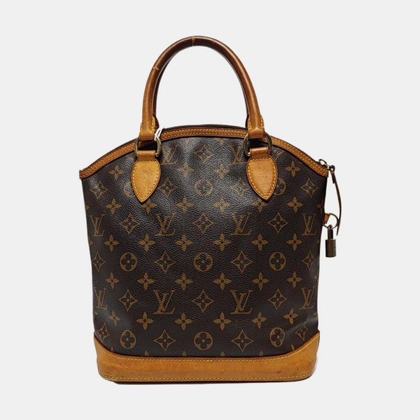 LOCKIT PM Monogram Coated Canvas Brown