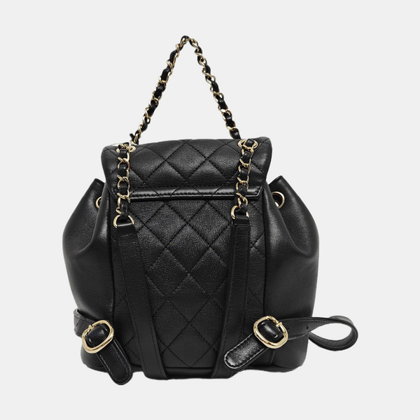 DUMA Quilted Lambskin Black