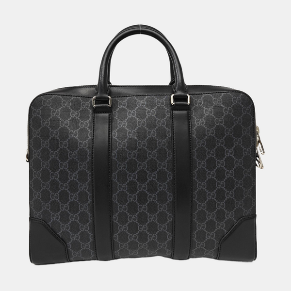 GG Imprime Monogram Coated Canvas Black