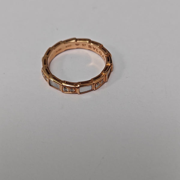 SERPENTI 18k Rose Gold Ring EU 57