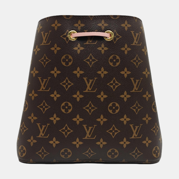 NÉONOÉ MM Monogram Coated Canvas Brown