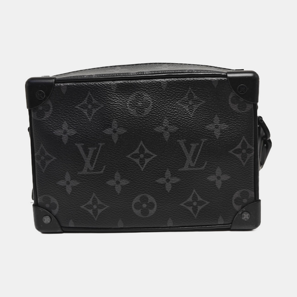SOFT TRUNK Mini Monogram Coated Canvas Black