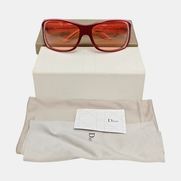Synthetic Sunglasses Red