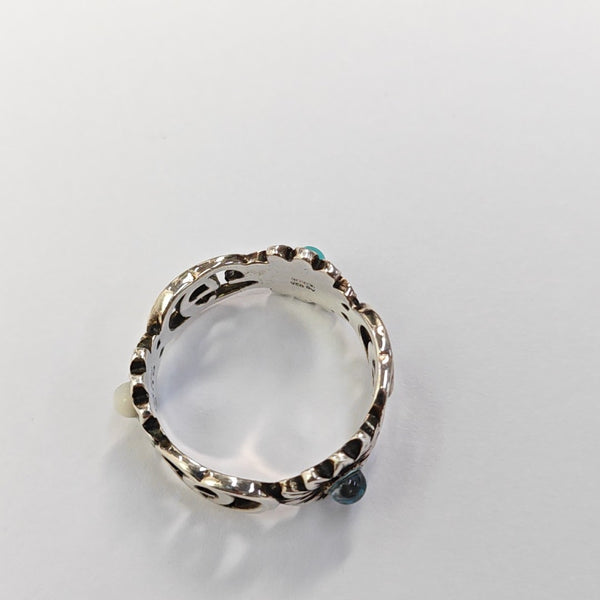 GG Running 925 Sterling Silver Ring EU 55
