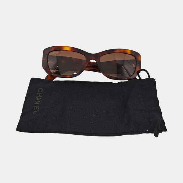 Synthetic Sunglasses Brown