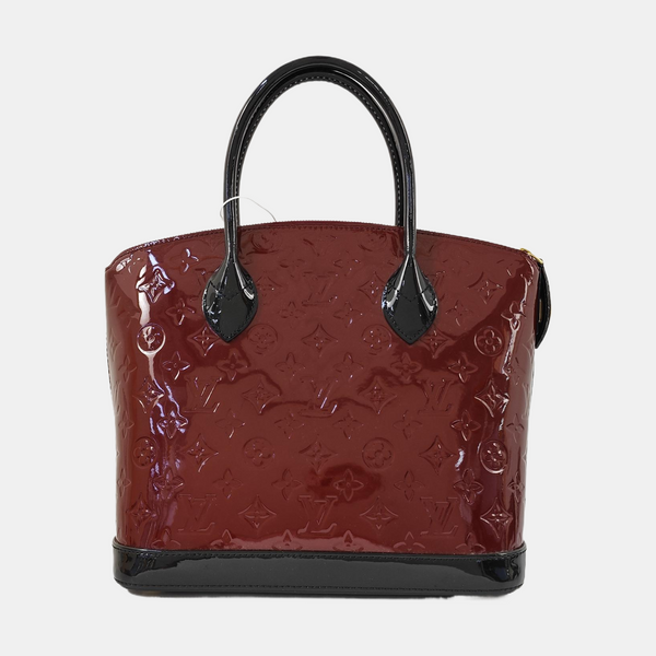 LOCKIT Monogram Patent Leather Red