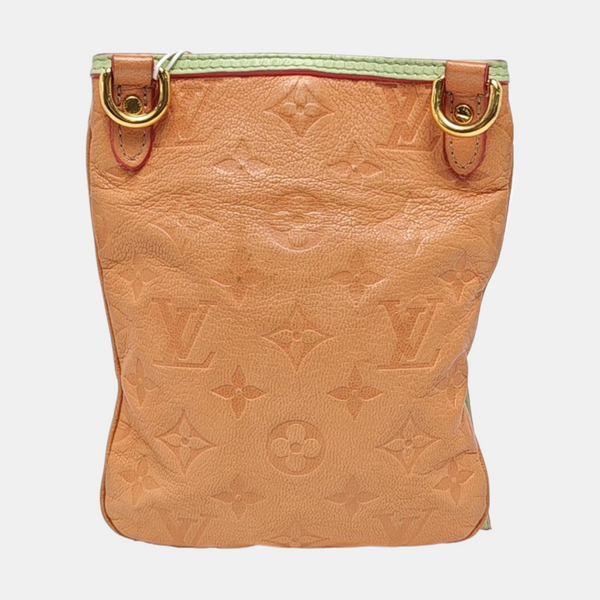 Monogram Calfskin Beige