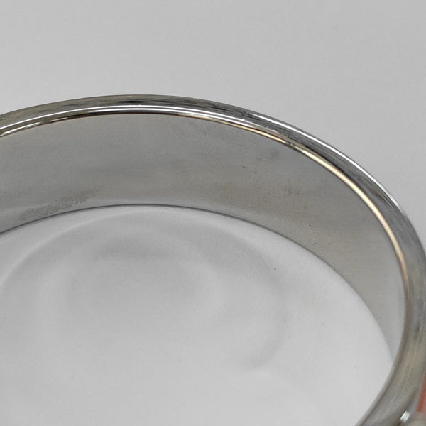 Clic H Metal Orange Bangle