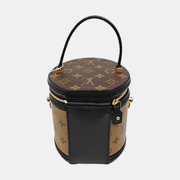 CANNES PM Monogram Coated Canvas Brown