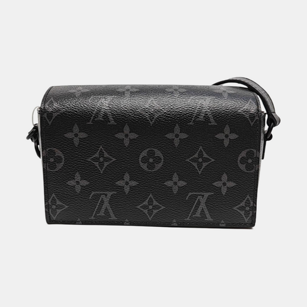 STEAMER Mini Monogram Coated Canvas Black