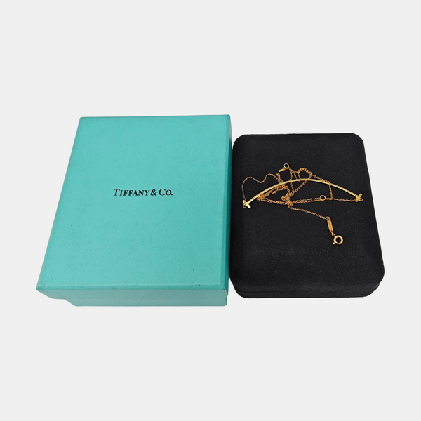 Tiffany T 18k Rose Gold Necklace