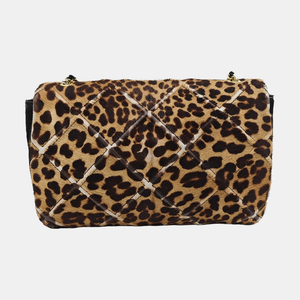 Horsehair Shoulder Bag Brown