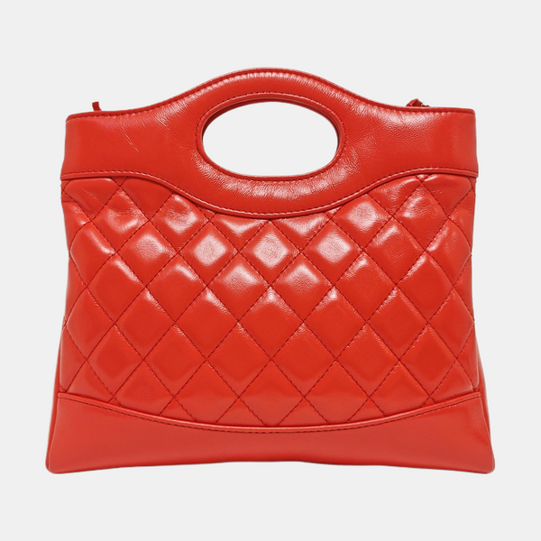 CHANEL 31 Quilted Lambskin Red