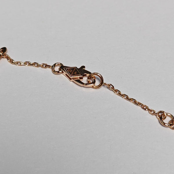 Sweet Alhambra 18k Rose Gold Necklace