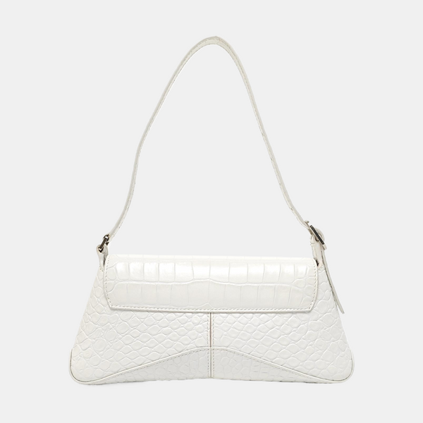 Calfskin Shoulder Bag White