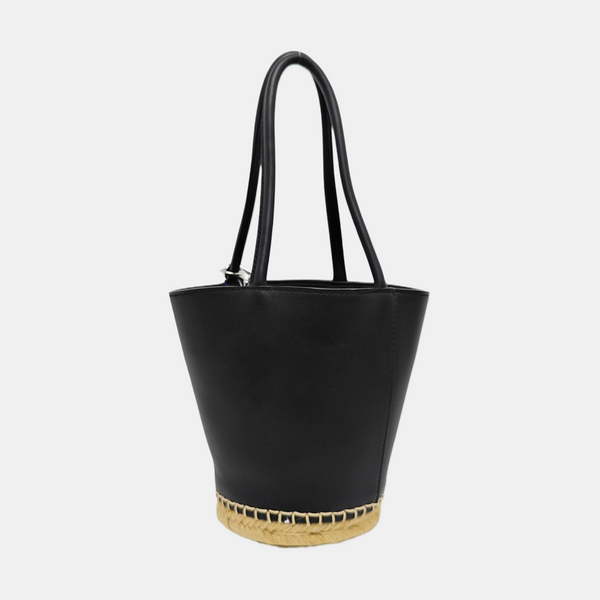 Calfskin Bucket Bag Black