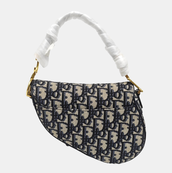 Saddle Mini Oblique Canvas Beige