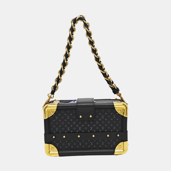 PETITE MALLE Calfskin Black