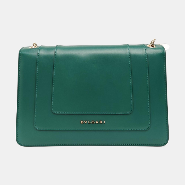 SERPENTI FOREVER Medium Calfskin Green