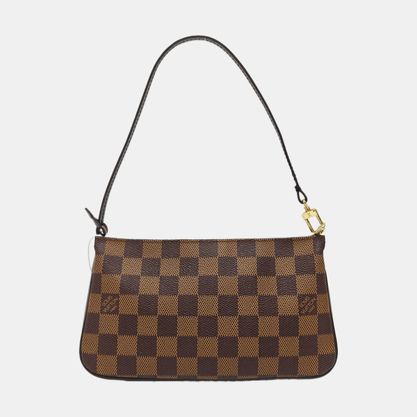 ACCESSOIRES Damier Ebene Coated Canvas Brown
